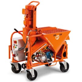 Механизированная штукатурная станция